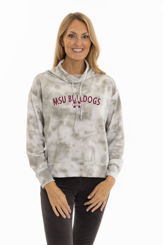 Mississippi State Bulldogs Maddie Mock Neck Pullover