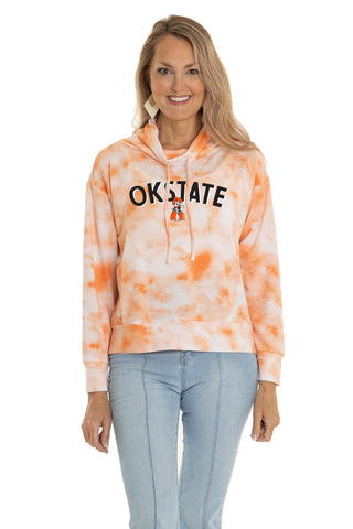 Oklahoma State Cowboys Maddie Mock Neck Pullover