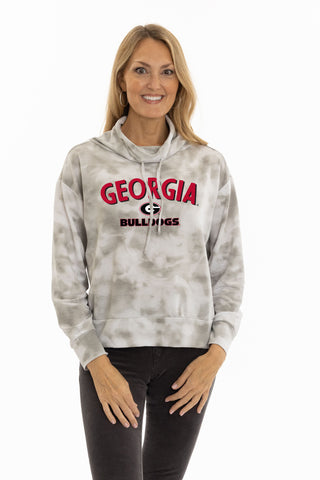 Georgia Bulldogs Maddie Mock Neck Pullover