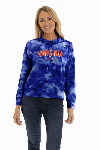 Virginia Cavaliers Maddie Mock Neck Pullover