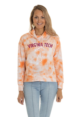 Virginia Tech Hokies Maddie Mock Neck Pullover