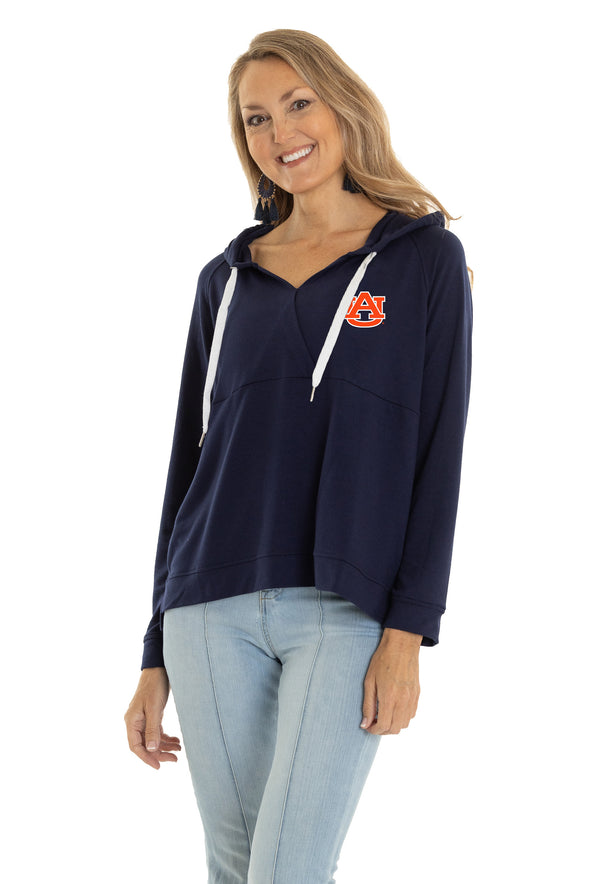 Auburn Tigers Christine Cross Front Hoodie