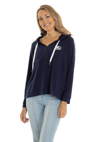 Georgia Southern Eagles Christine Cross Front Hoodie