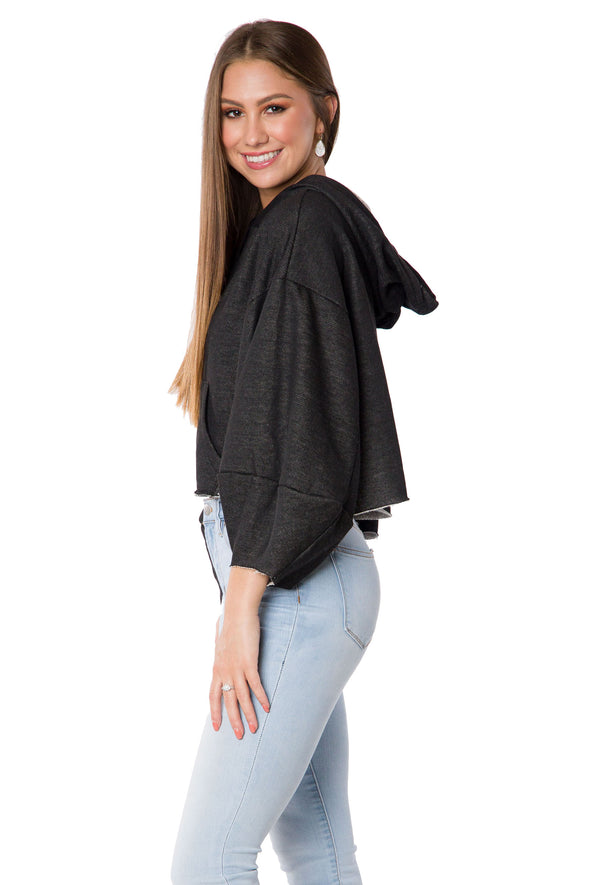 The Delilah Cropped Hoodie