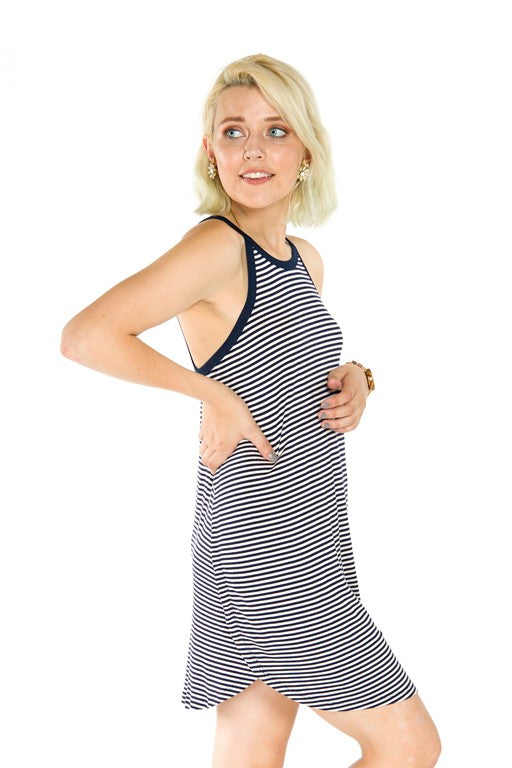 Auburn Tigers Sadie Striped Dress
